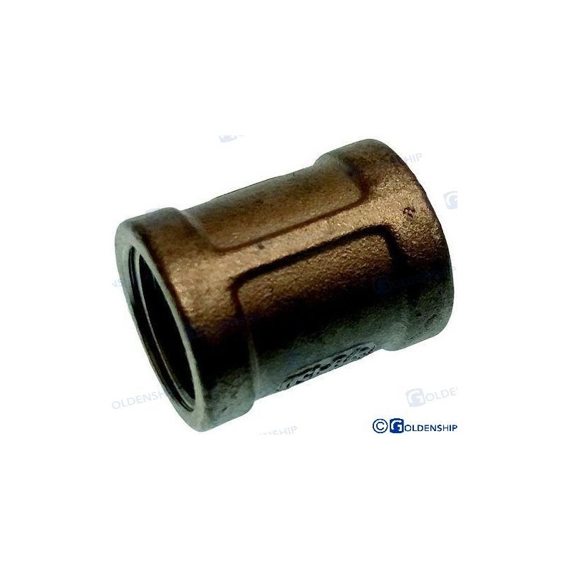 CONECTOR DOBLE H-H  INOX  1-12